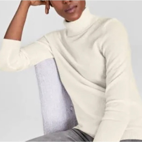 Charter Club Sweaters - CHARTER CLUB
Women's 100% Cashmere Turtleneck Sweater, Created for Macy's NWT